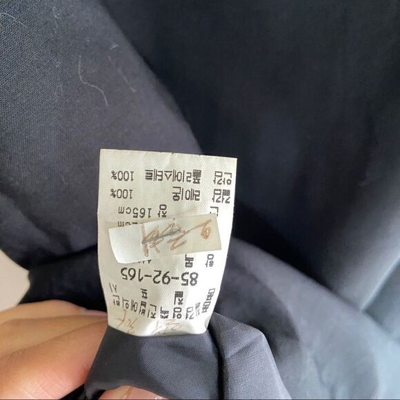 Demoö Black V-Neck Mini Dress sz S - Picture 6 of 8